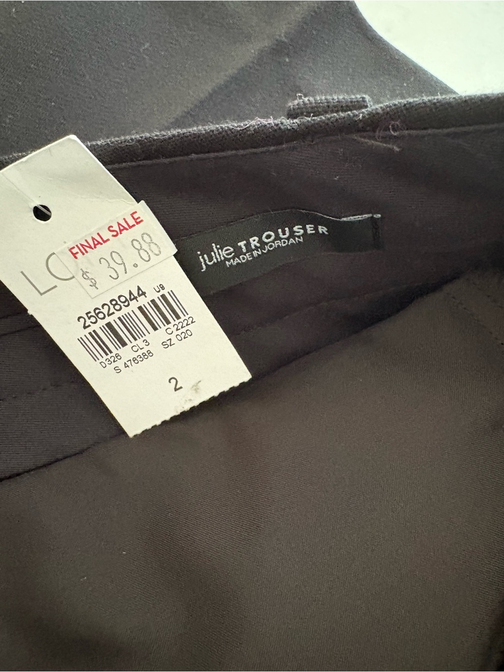 NWT Anne Taylor Women's Black Dress Pants - Classic Straight Leg - Picture 4 of 4